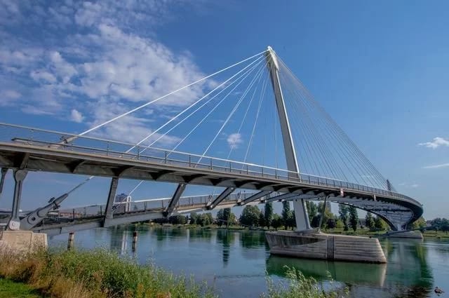 Zu Fuß oder mit dem Fahrrad von Frankreich nach Deutschland und zurück