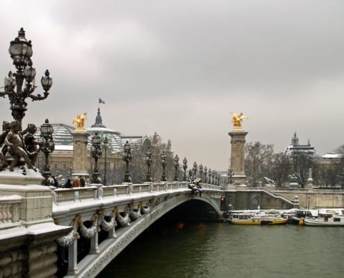 Paris im Januar