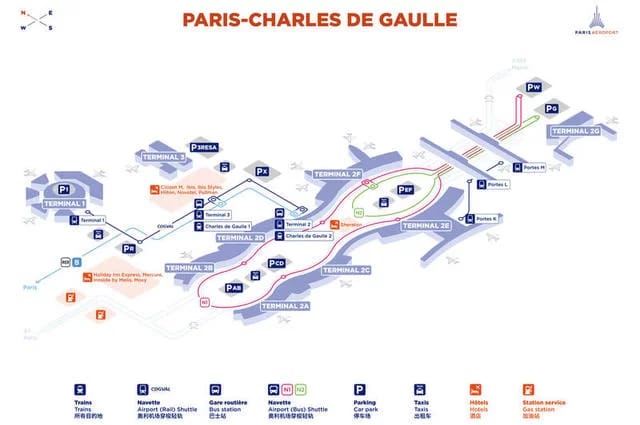 Flughafen Charles-de-Gaulle Flughafen Charles-de-Gaulle
