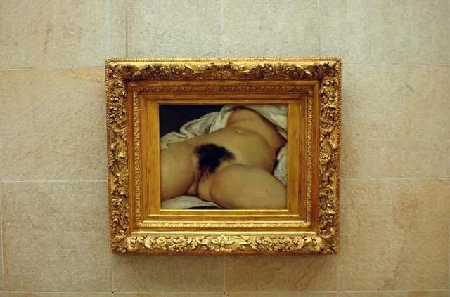 Daniele Dalledonne / Flickr / CC-BY-SA 2.0 Courbet's Der Ursprung der Welt