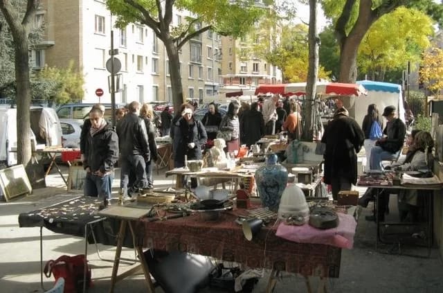 Porte de Vanves Flohmarkt 