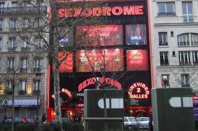 Rotlichtviertel in Paris