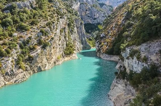 Machen Sie eine Wanderung in der Verdon-Schlucht