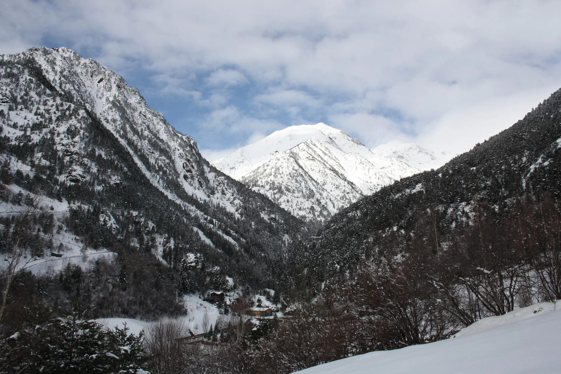 Andorra: ein Land der Skigebiete