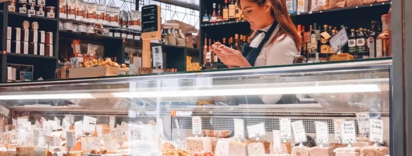 Lebensmittelgeschäfte von Paris