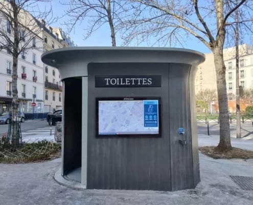 Toiletten in Paris