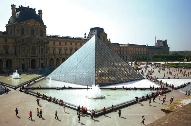 Louvre Pyramid, Paris, France