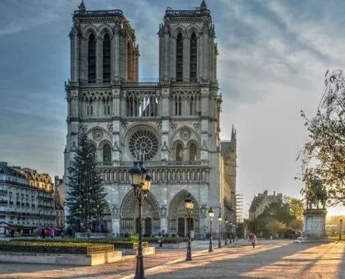 Weihnachtsfestes in Paris