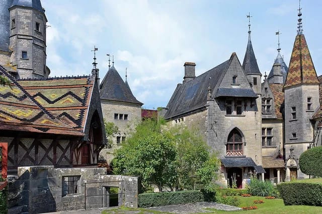 Das Schloss von La Rochepot