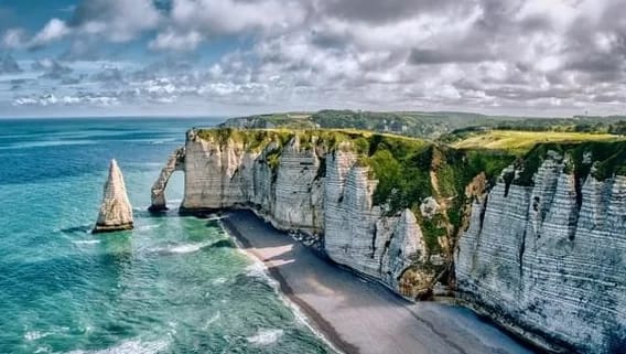 alabasterfelsen etretat