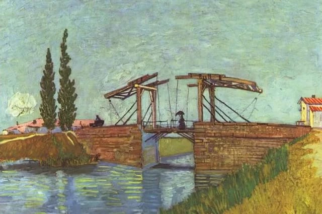 Die Langlois-Brücke bei Arles