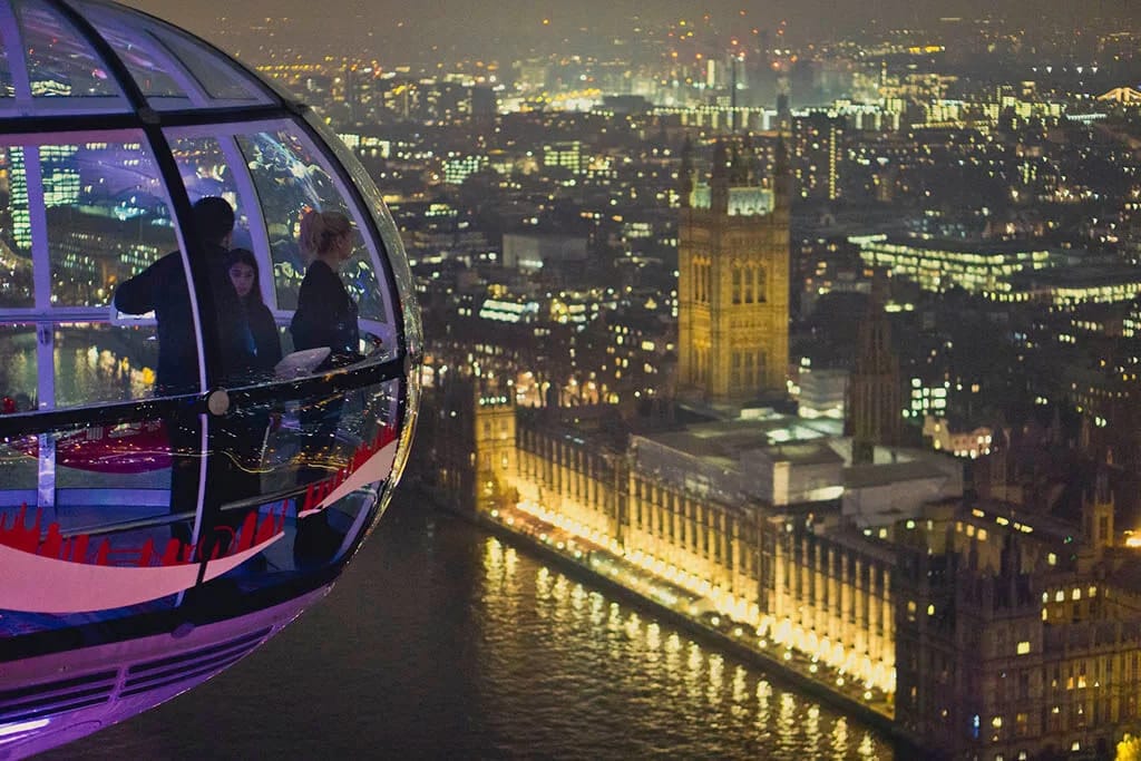 London Eye: Privatkapsel