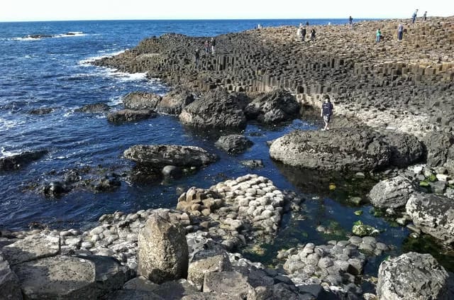 Der Giant's Causeway in Irland