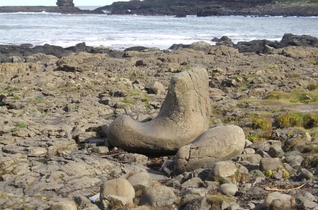 Der Giant's Causeway in Irland