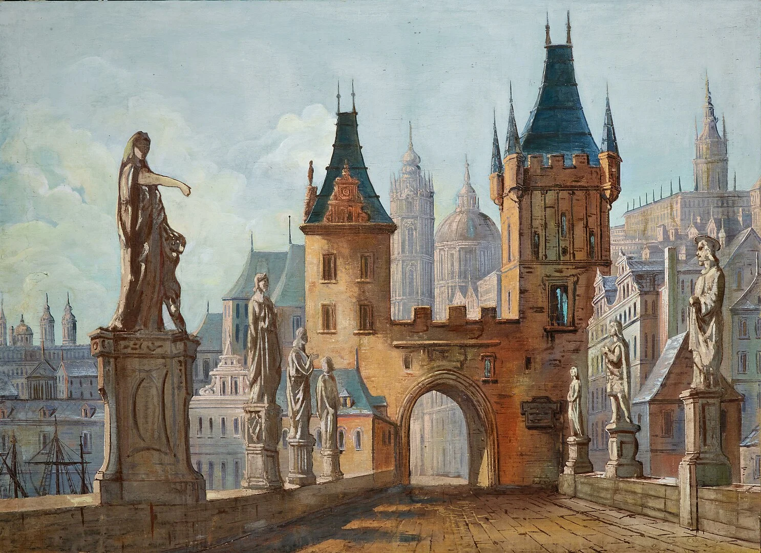 Karlsbrücke in Prag Karlsbrücke in Prag