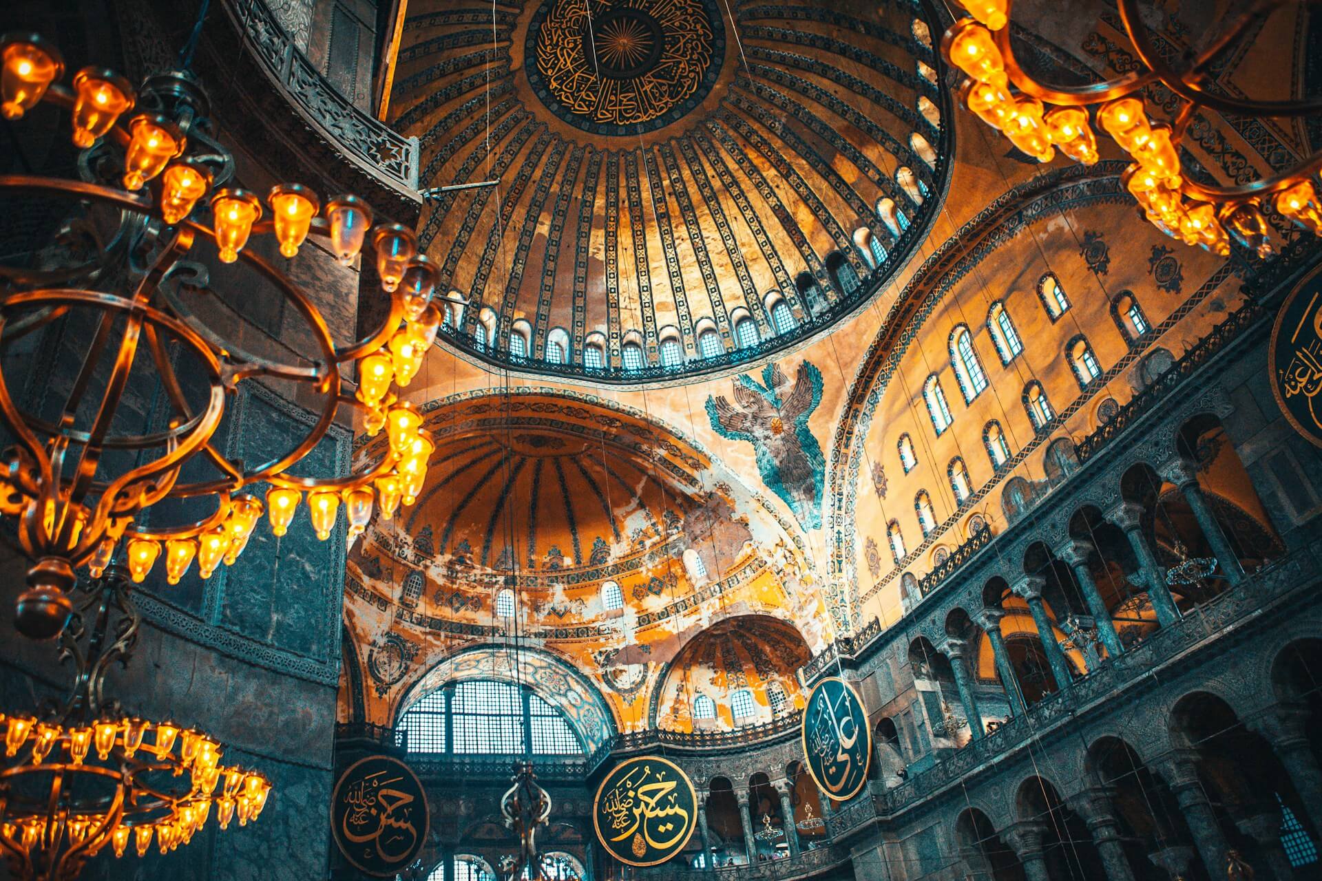 Die Kuppel der Aya Sofia Die Kuppel der Aya Sofia