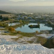 Die Thermalquellen von Pamukkale Die Thermalquellen von Pamukkale
