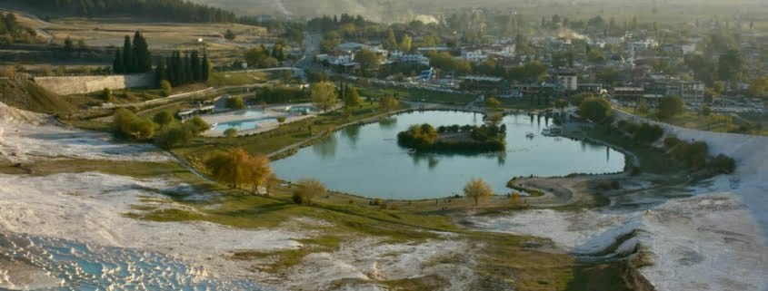 Die Thermalquellen von Pamukkale
