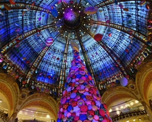 Weihnachtsauslagen in Paris