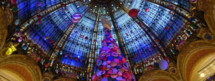 Weihnachtsauslagen in Paris Weihnachtsauslagen in Paris