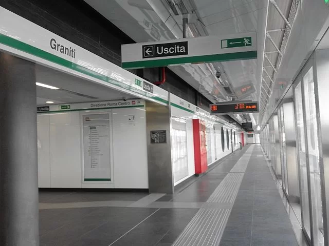ANWEISUNGEN VON EINHEIMISCHEN FÜR DIE BENUTZUNG DER U-BAHN IN ROM