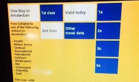 Wie man vom Flughafen Schiphol ins Zentrum von Amsterdam kommt